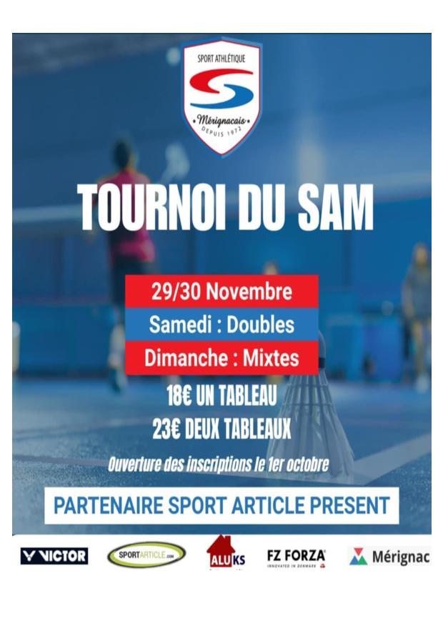Tournoi en double du SAM